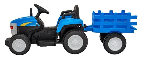 Traktor Z Przyczepą New Holland T7 Niebieski