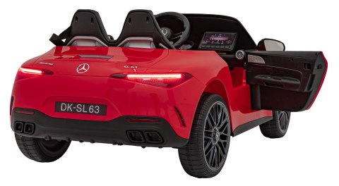 Pojazd Mercedes Benz AMG SL63 Czerwony