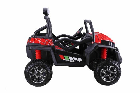 Terenowe Grand Buggy Lift dla dzieci Spyder + Napęd 4x4 + Pilot + Bagażnik + Radio MP3 + LED