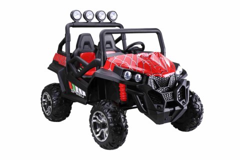 Terenowe Grand Buggy Lift dla dzieci Spyder + Napęd 4x4 + Pilot + Bagażnik + Radio MP3 + LED