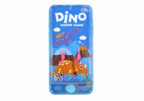 Wodna Gra Zręcznościowa Konsola Telefon Dinozaur Niebieska LEAN TOYS