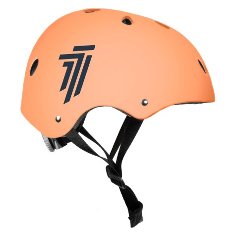 KASK SPORTOWY 7-BRAND BLACK ORANGE - Sklep Gebe