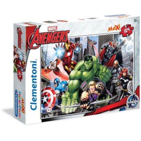 104 ELEMENTY MAXI The Avengers Clementoni