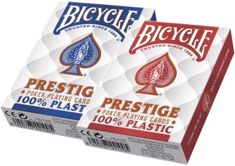 Karty Prestige 100% Plastic Rider Back Bicycle