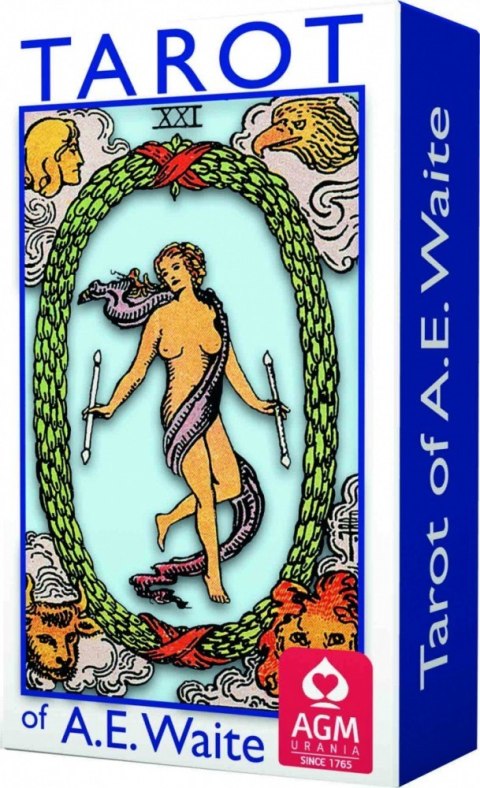 Karty Tarot A E Waite Tarot ST Blue E Cartamundi