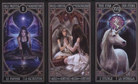 Karty Tarot Anne Stokes Bicycle