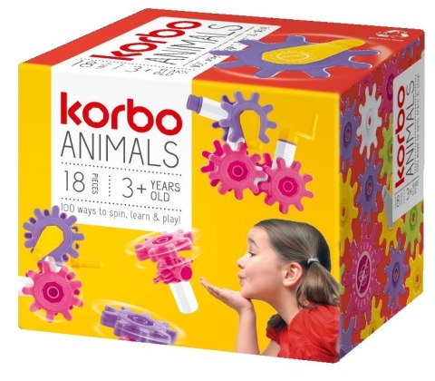 Klocki Animals 18 Korbo