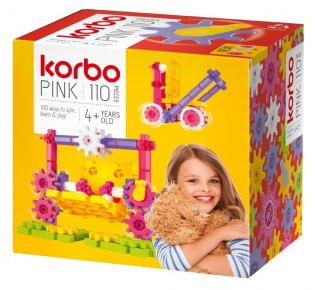 Klocki Pink 110 Korbo