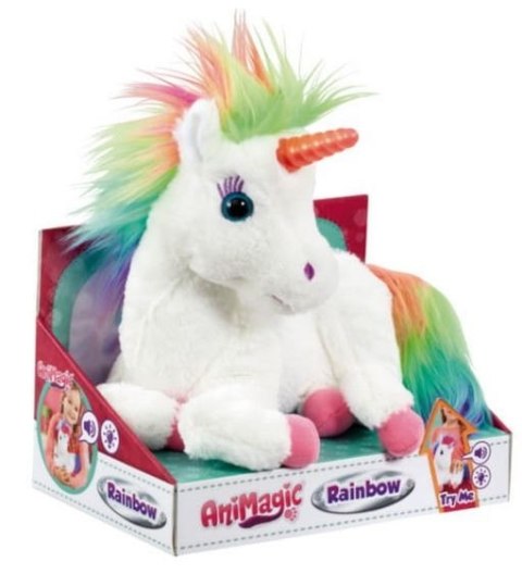 Maskotka Rainbow My Glowing Unicorn Animagic Jednorożec Goliath