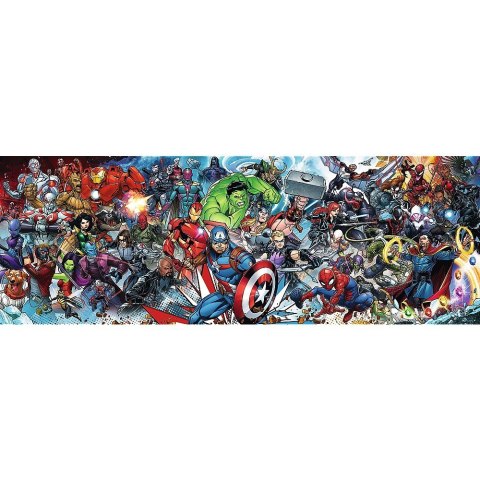 Puzzle 1000 elementów Panorama Marvel The Avengers Trefl