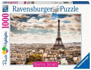 Puzzle 1000 elementów Paryż Ravensburger Polska