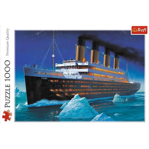 Puzzle 1000 elementów, Titanic Trefl