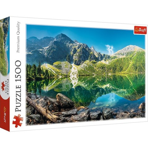 Puzzle 1500 elementów Jezioro Morskie Oko Tatry Polska Trefl