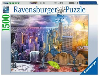 Puzzle 1500 elementów Nowy Jork w lecie i zimie Ravensburger Polska