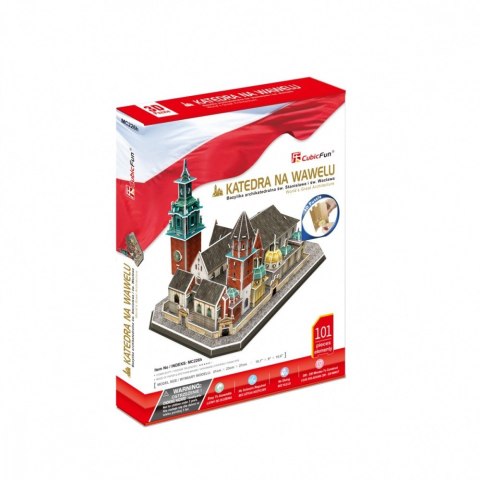 Puzzle 3D Katedra na Wawelu 101 elementów Cubic Fun