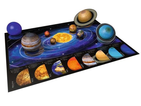 Puzzle 522 elementy 3D Układ Planetarny Ravensburger Polska