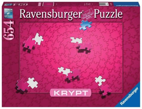 Puzzle 654 elementów Krypt Różowe Ravensburger Polska