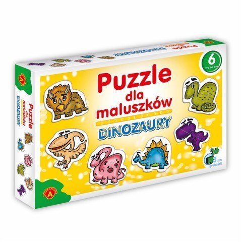 Puzzle dla Maluszków - Dinozaury 27 elementów Alexander