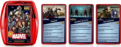 Gra karciana Top Trumps Marvel Strażnicy Galaktyki Winning Moves