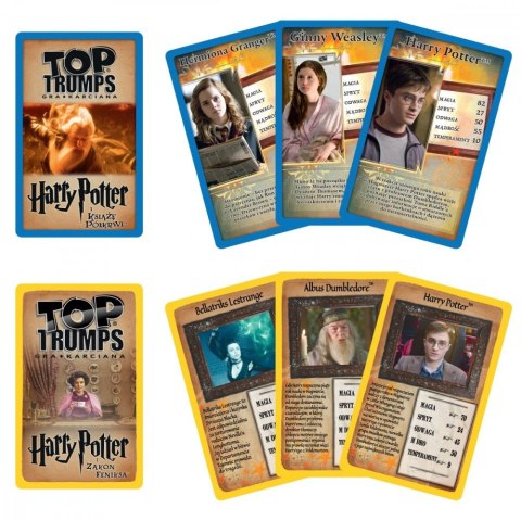 Gra karciana Top Trumps Tin Harry Potter Hufflepuff Winning Moves