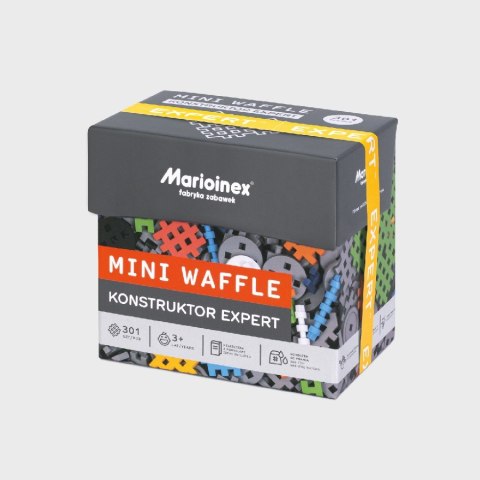 Klocki Mini Waffle Konstruktor 301 elementów Marioinex