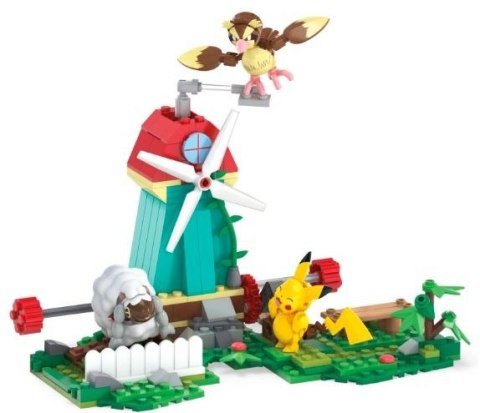 Klocki Pokemon Construx Wiejski Wiatrak Mega Bloks