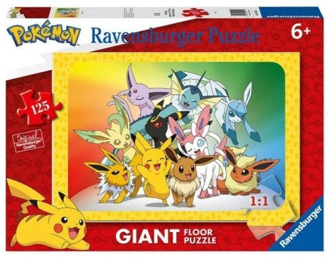 Puzzle 125 elementów Gigant Pokemon Ravensburger Polska