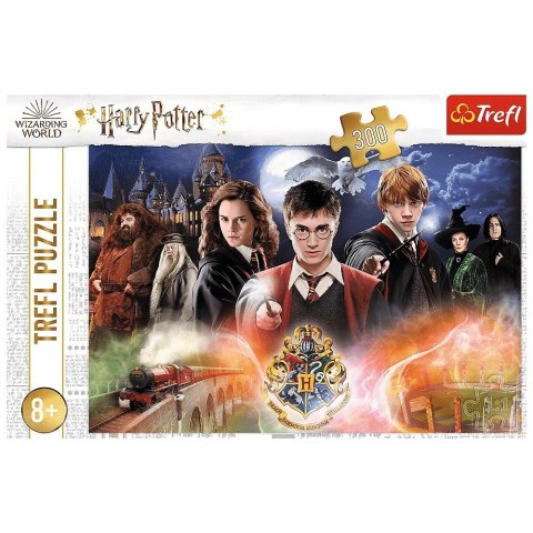 Puzzle 300 elementów Tajemniczy Harry Potter Trefl