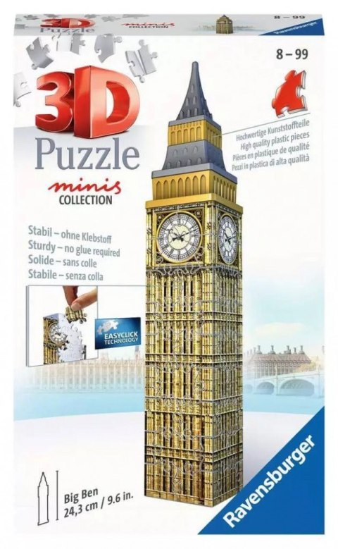 Puzzle 54 elementy 3D Mini Budynki Big Ben Ravensburger Polska