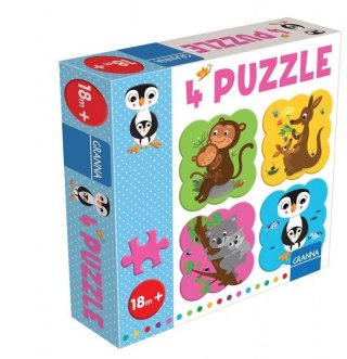 Puzzle z Pingwinem 4 puzle 4 elementy Granna