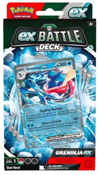 Karty Deluxe Battle Deck-Greninja ex Pokemon TCG