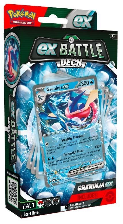 Karty Deluxe Battle Deck-Greninja ex Pokemon TCG