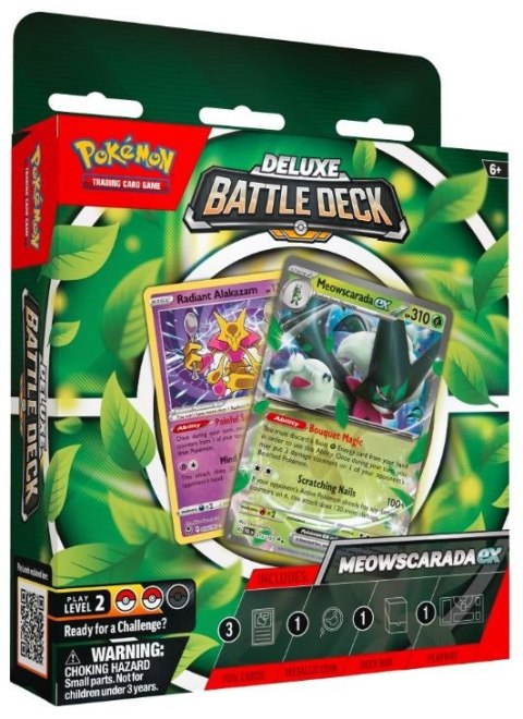 Karty Deluxe Battle Deck Meowscarada ex Pokemon TCG