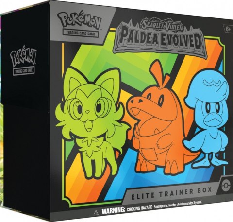 Karty Scarlet & Violet - Paldea Evolved - Elite Trainer Box Pokemon TCG