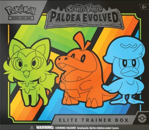 Karty Scarlet & Violet - Paldea Evolved - Elite Trainer Box Pokemon TCG