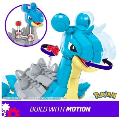 Klocki Mega Pokemon Lapras Mega Bloks