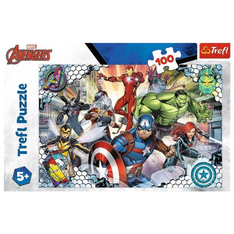 Puzzle 100 elementów Sławni Avengers Trefl