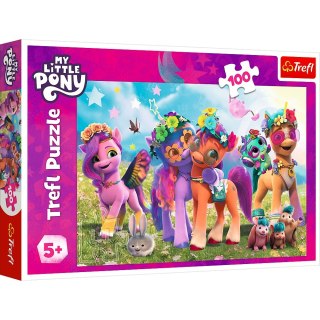 Puzzle 100 elementów Zabawne Kucyki My Little Pony Trefl