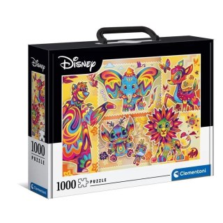 Puzzle 1000 elementów Brief Case Disney Classic Clementoni