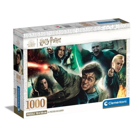 Puzzle 1000 elementów Compact Harry Potter Clementoni