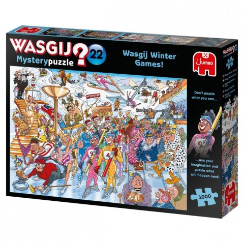 Puzzle 1000 elementów Wasgij Mystery Zimowe Igrzyska Tm Toys