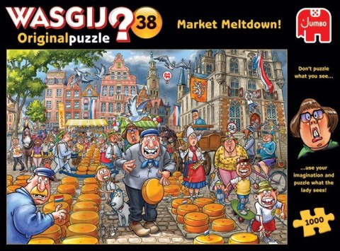 Puzzle 1000 elementów Wasgij Original Na rynku Tm Toys