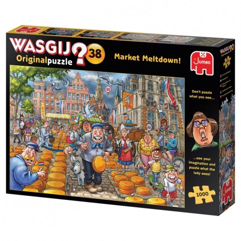 Puzzle 1000 elementów Wasgij Original Na rynku Tm Toys