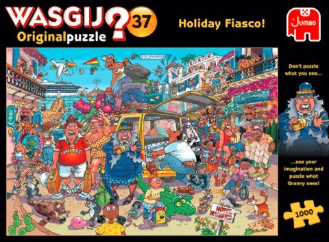 Puzzle 1000 elementów Wasgij Original Nieudane wakacje Tm Toys