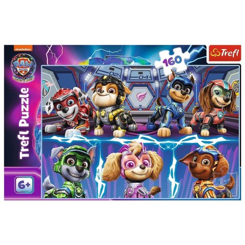 Puzzle 160 elementów Psi Przyjaciele Psi Patrol Paw Patrol Trefl