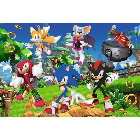 Puzzle 160 elementów Sonic i przyjaciele Trefl