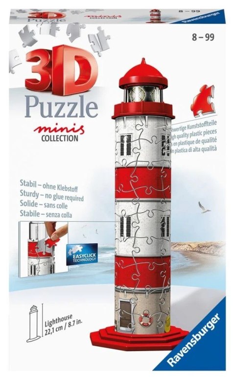 Puzzle 54 elementy 3D Mini Latarnia Morska Ravensburger Polska