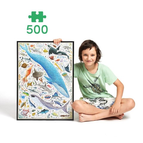 Puzzle Puzzlove Ryby i zwierzęta wodne 500 elementów CzuCzu