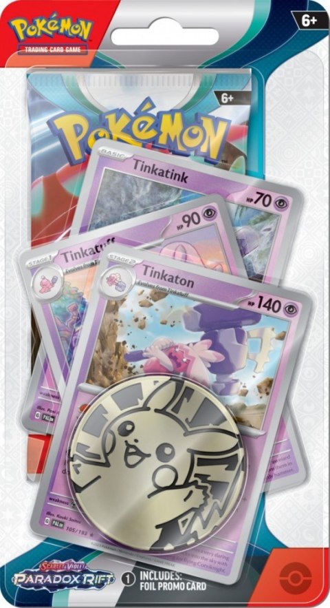 Karty Paradox Rift Prem.chk B. Tinkaton Pokemon TCG