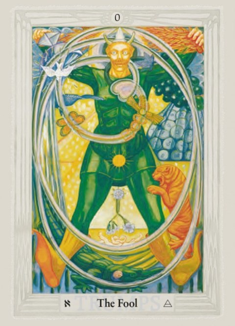 Karty Tarot Crowley Tarot Deluxe GB Cartamundi